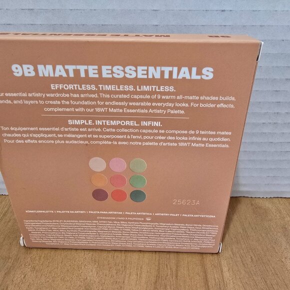 Morphe‎ 9B Matte Essentials Artistry Eye Shadow Palette .356 oz New in Box - Picture 4 of 4